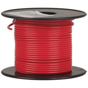 Red Light Duty Hook Up Wire Cable 25m Roll
