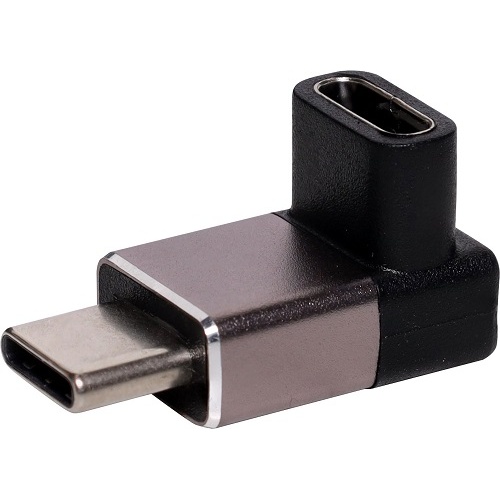 USB Type C Adaptor Right Angle Up Female to Type C Male