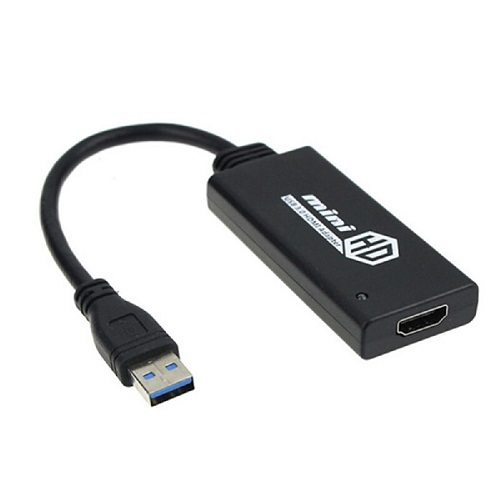 USB 3.0 Plug to HDMI Socket Adapter Converter 
