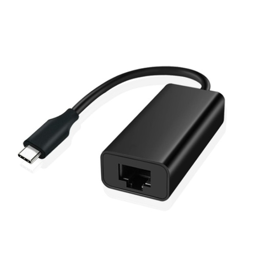 USB-C Plug to RJ45 Ethernet Converter