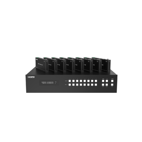 HDMI 2.0 18GBPS 8 Input 8 HDBaseT Matrix Switcher Extender w/ ARC