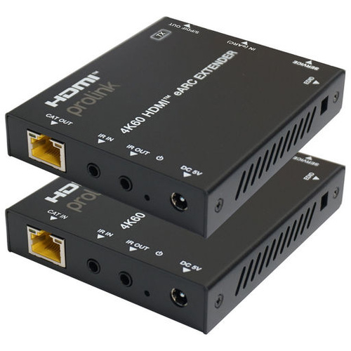 HDMI eARC Extender Transmitter & Receiver Over Ethernet