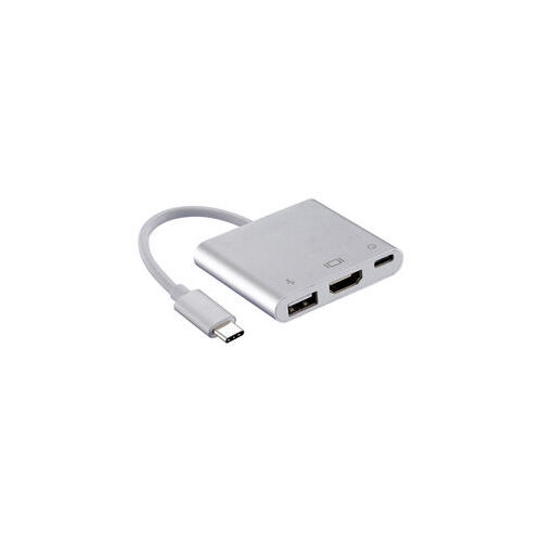 USB-C to HDMI, USB 3.0 & USB C Adaptor