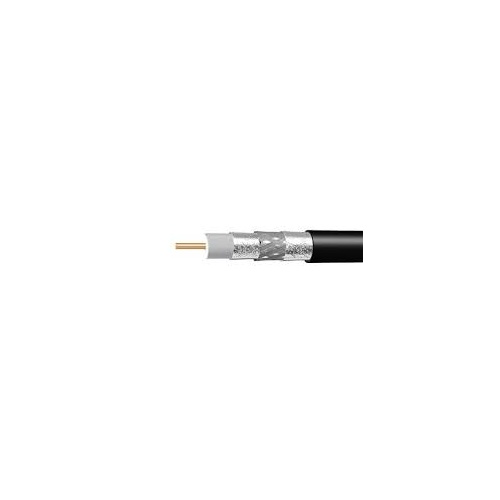 RG6 Tri-shield Flooded 75 Ohm Coaxial Cable 