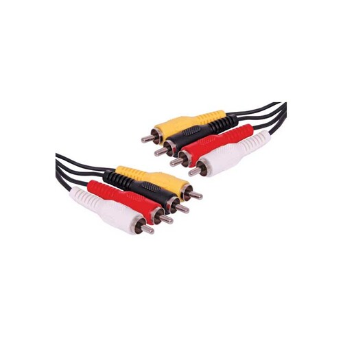 4 RCA Male to 4 RCA Male Cable - 3M