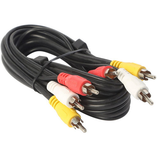 3 RCA Male to 3 RCA Male Composite AV Cable - 1.5M