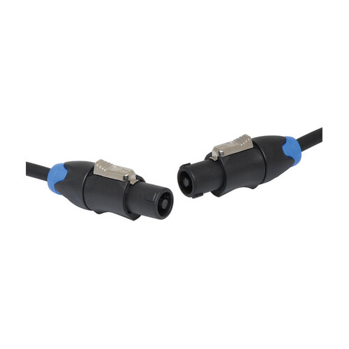 2 Core Heavy Duty Black SpeakOn Style Cable - 2M