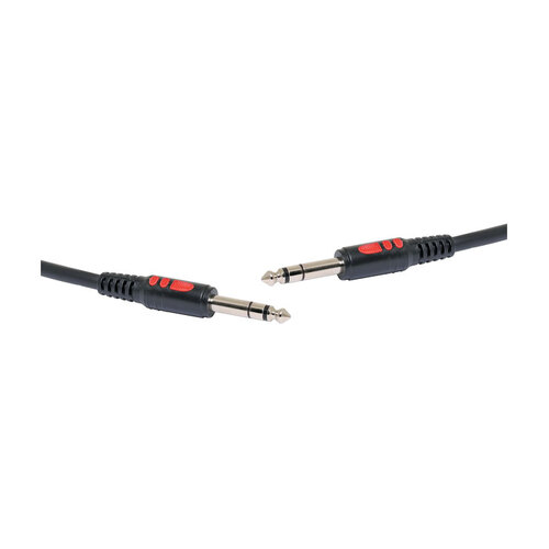 6.35mm TRS to 6.35mm TRS Jack Plug Cable - 2M