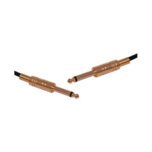 6.35mm Mono Plug to 6.35mm Mono Plug Cable - 3M