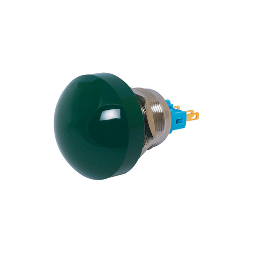 NC/NO Green Industrial IP67 Momentary Pushbutton Start Switch