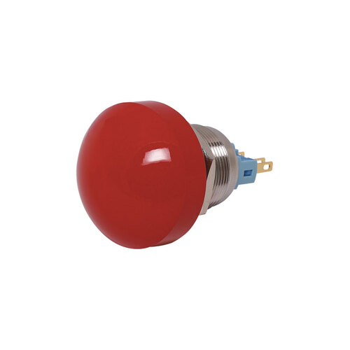 NC/NO Red Industrial IP67 Momentary Pushbutton Stop Switch