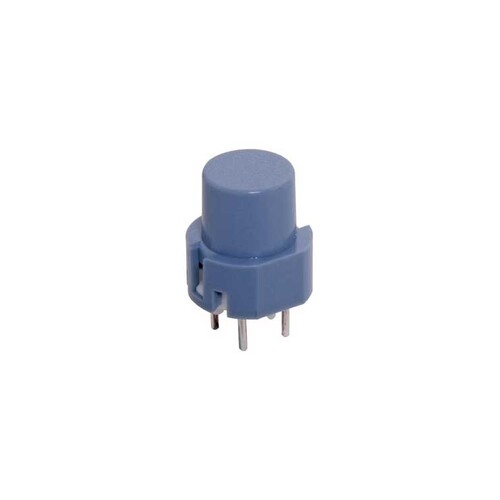 SPST Momentary Grey PCB Mount Tactile Switch