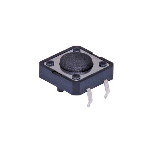 SPST Momentary PCB Mount 4.3mm Tactile Switch With Mounts