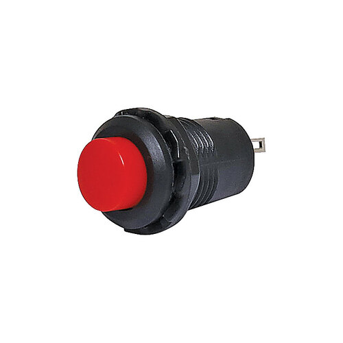 SPST Alternate Red Solder Tail Pushbutton Switch