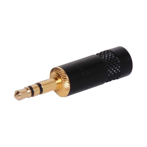  3.5mm Stereo Gold Metal NYS-231LBG Jack Plug