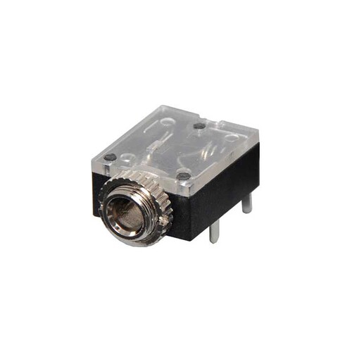 3.5mm DPST PCB Mount Stereo Jack Socket