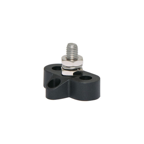 Single Black M8 Power Distribution Post