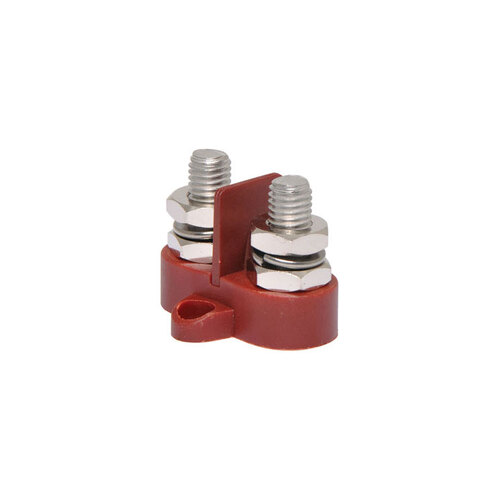 Dual Red M10 Power Distribution Post