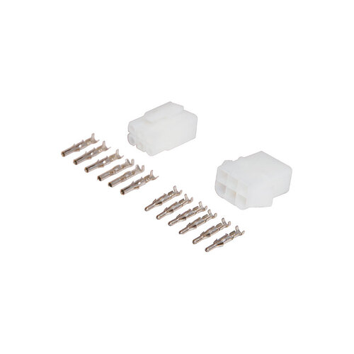 6 Way 12A Male And Female Inline Connector