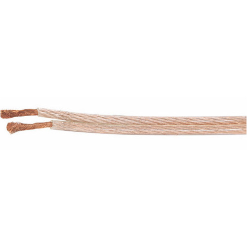 Speaker Cable 18AWG OFC Clear - per metre