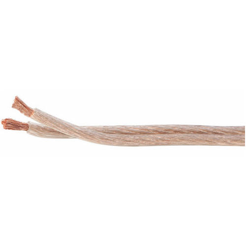 Speaker Cable 13AWG OFC Clear - per 1 Meter Length