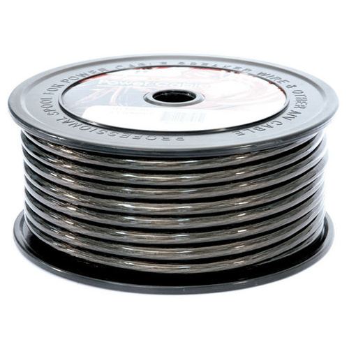 4AWG Black Power Cable 30m Roll