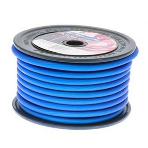 4AWG Blue Power Cable 20m Roll