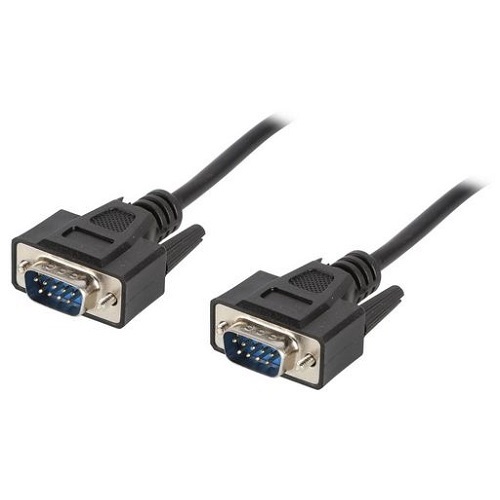 RS232 Shielded Serial Cable 1.8m - Plug to Plug