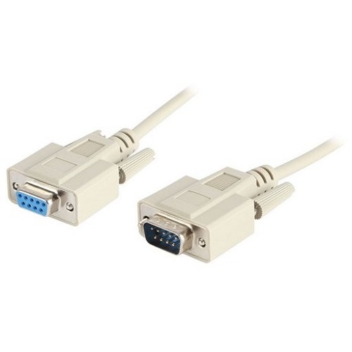 RS232 Shielded Serial Cable 5m - Plug to Socket