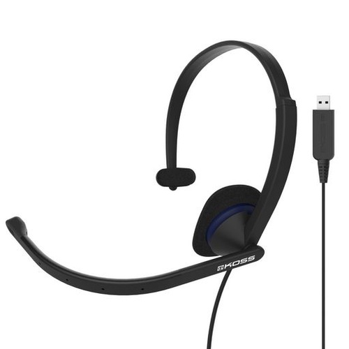 Premium USB Headphones with Microphone Mono Headset