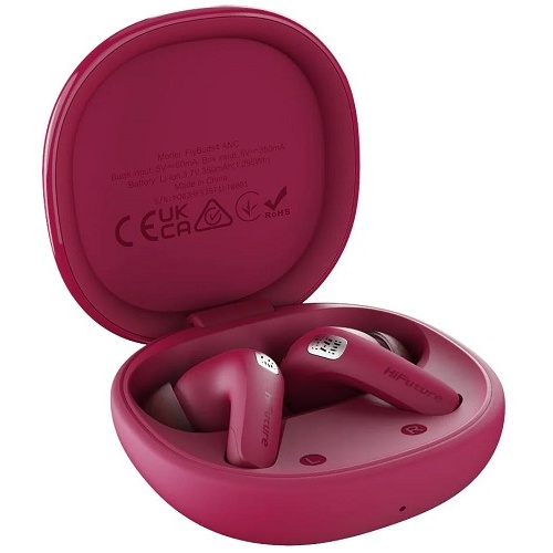 HiFuture FlyBuds 4 Wireless Ear Buds - Red