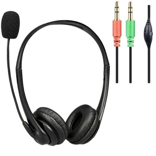 Stereo PC Headset Headphones with Microphone 3.5mm