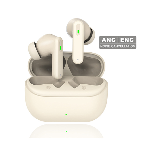 Wireless Bluetooth Earbuds V5.3 - Beige