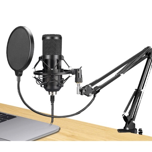 USB Condenser Microphone With Arm