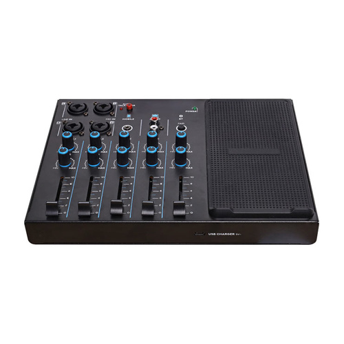 5 Channel Audio Mixer With Bluetooth