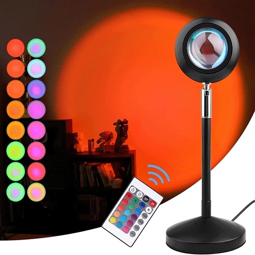 RGB LED Sunset Lamp