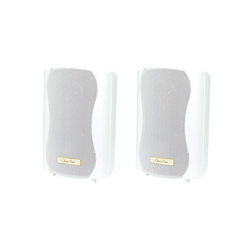 30W 8 Ohm White Wall Mount Speaker Pair