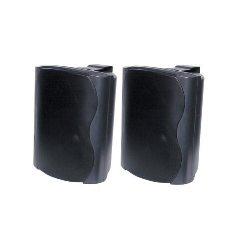 50W 8 Ohm Black Wall Mount Speaker Pair