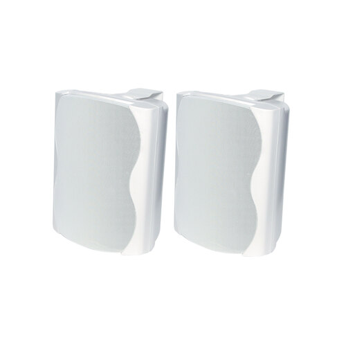50W 100V 8 Ohm Wall Mount White Speaker Pair