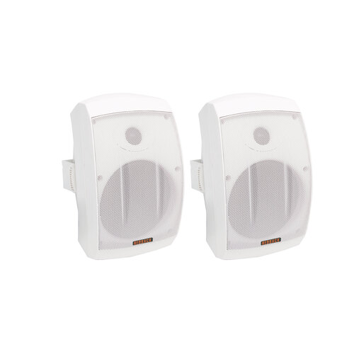 30W 2 Way 8 Ohm/100V White Wall Speakers Pair