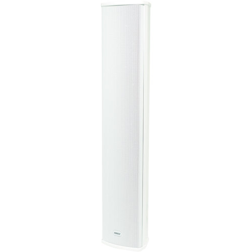 40W 100V Line / 8 Ohm IP66 White Column Speaker