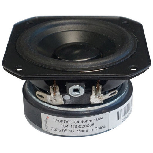 2.5" 4 Ohm 10WRMS Full Range Aluminium Cone Woofer