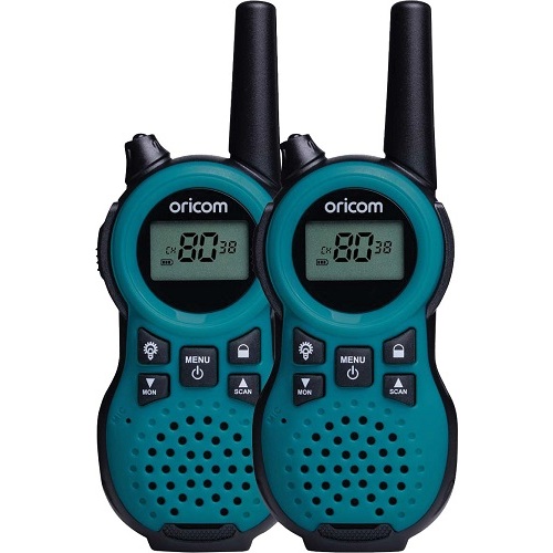 0.5W 80 Channel UHF Walkie Talkie Pair