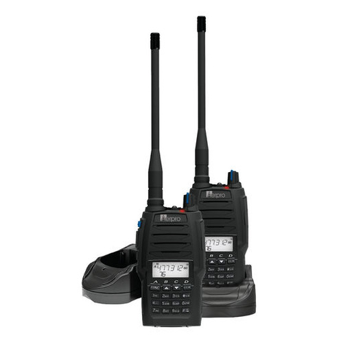 Rechargeable 5W 80 Channel UHF Walkie Talkie Twin Pack
