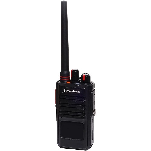 Rechargeable 5W 80 Channel UHF Walkie Talkie  w/ Charging Dock