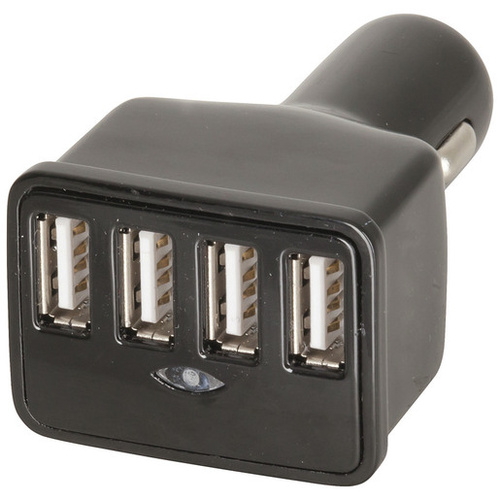 4 Port USB Car Charger 6.2A