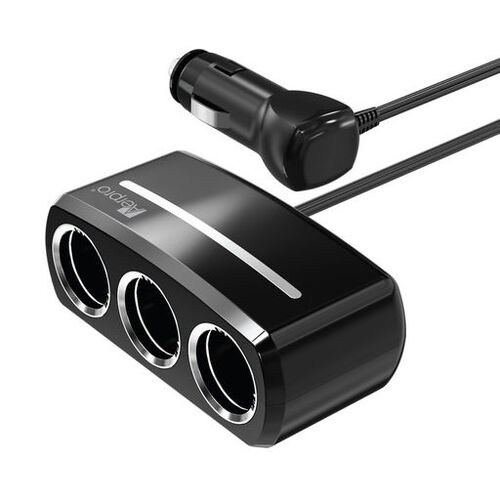12V/24V 3 Port Cigarette Socket Power Splitter