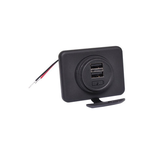 Dual USB 2.1A Surface Mount Socket