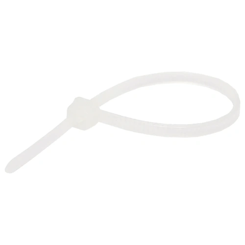 100mm x 2.5mm Nylon Cable Ties Natural Pack of 100