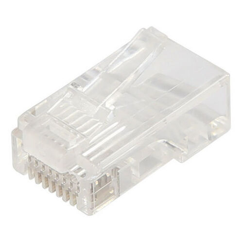 RJ45 CAT5e 8P8C Modular Crimp Plug - Pack of 10
